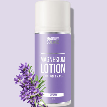 Magnesium Lotion – Super Concentrated (Lavender) | Made in USA