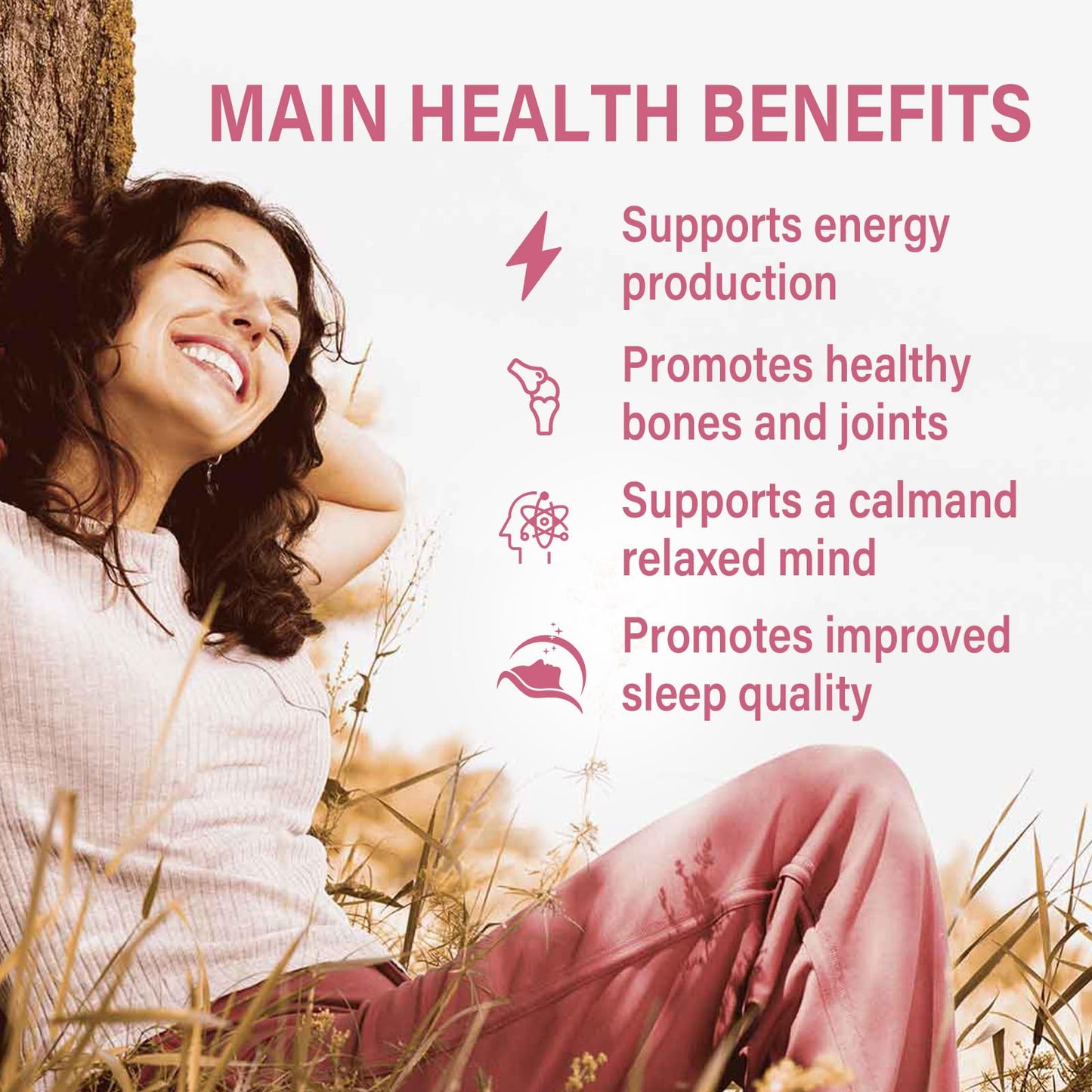 Triple Magnesium Complex 300mg – Glycinate, Malate & Citrate | 60 Caps | Vegan & Non-GMO
