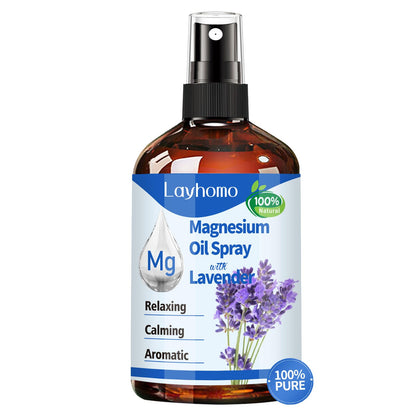 Magnesium Oil for Feet - Lavender 200ml Spray for Sleep & Relaxation