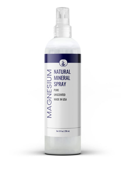 Pure Original Magnesium Oil Spray (8 fl oz) – Pure & Unscented, Made in USA