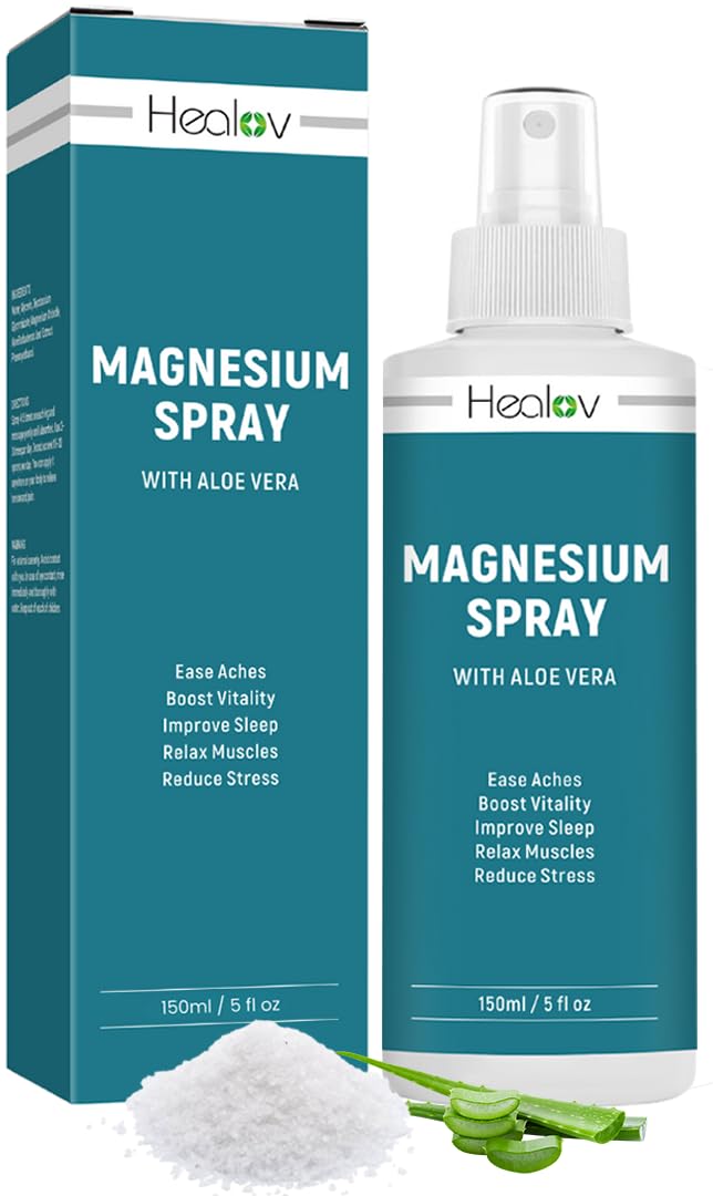 Magnesium Spray - Extra Strength Topical Mg Oil for Sleep & Muscle Relief