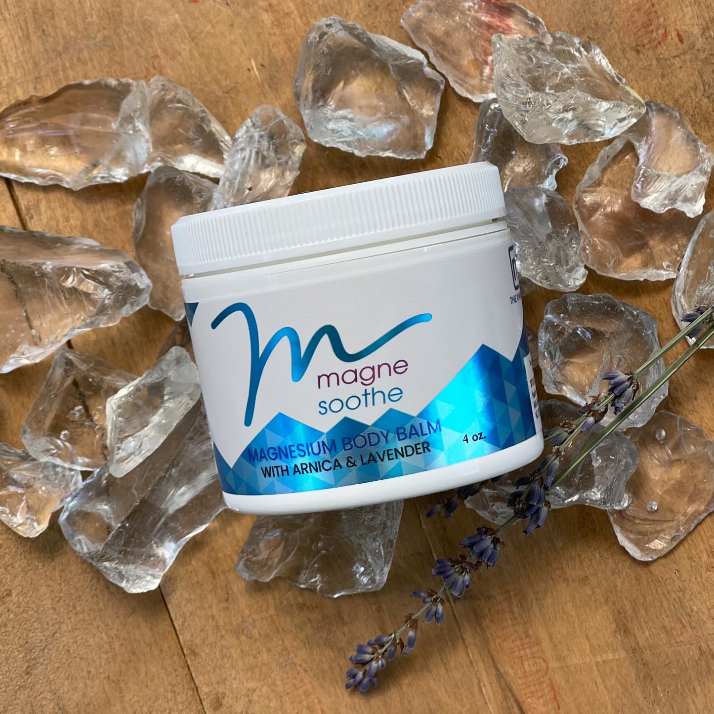 MagneSoothe Topical Magnesium Body Balm - 8 oz Jar | Natural Relief