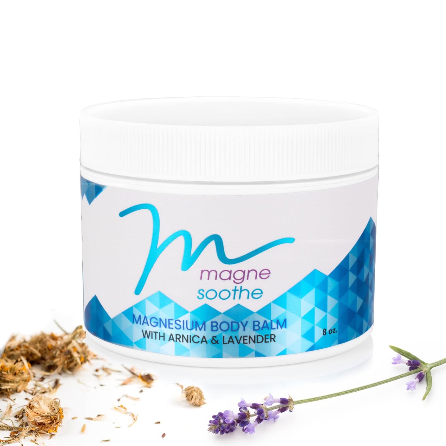 MagneSoothe Topical Magnesium Body Balm - 8 oz Jar | Natural Relief