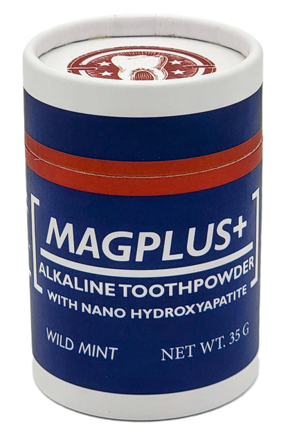 MagPlus+ Premium Toothpowder Mint 35 g – Enamel Remineralization, Acid Protection & Sensitivity Relief