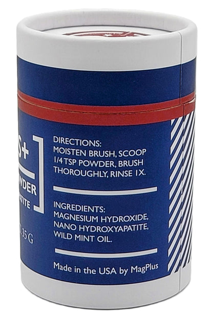 MagPlus+ Premium Toothpowder Mint 35 g – Enamel Remineralization, Acid Protection & Sensitivity Relief