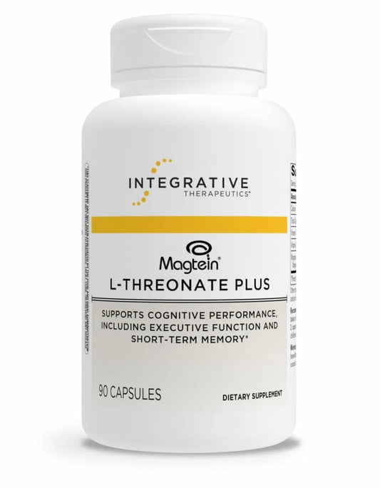Integrative Therapeutics Magtein L-Threonate Plus – Brain Function & Short-Term Memory Support, 90 Capsules BritishVita | Premium UK Vitamins & Wellness Supplements