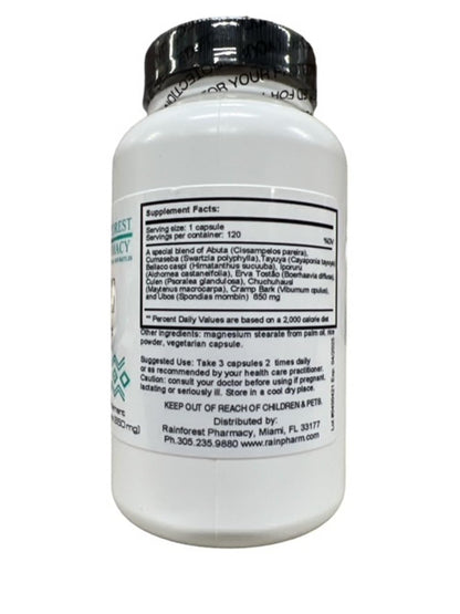 Avenca Capsules (Adiantum Capillus-Veneris) 500 mg - 100 Capsules | Maidenhair Fern Herbal Supplement