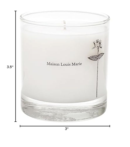 Maison Louis Marie - Antidris Jasmine Soy Wax Candle | Luxury Fragrances for a Modern World (8.5 oz | 240 g)