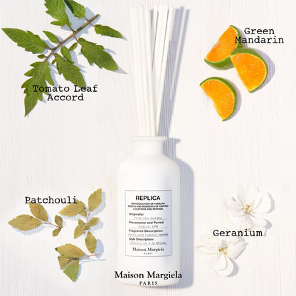 Maison Margiela REPLICA The Garden Diffuser – Fresh Tomato Leaf, Geranium & Green Mandarin | 6.2 fl oz