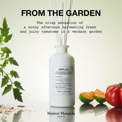 Maison Margiela REPLICA The Garden Diffuser – Fresh Tomato Leaf, Geranium & Green Mandarin | 6.2 fl oz