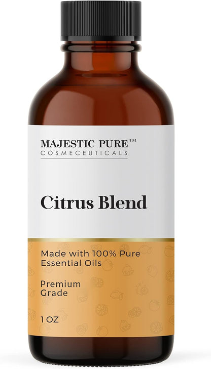 Majestic Pure Citrus Essential Oil Blend - 100% Pure & Natural | 1oz
