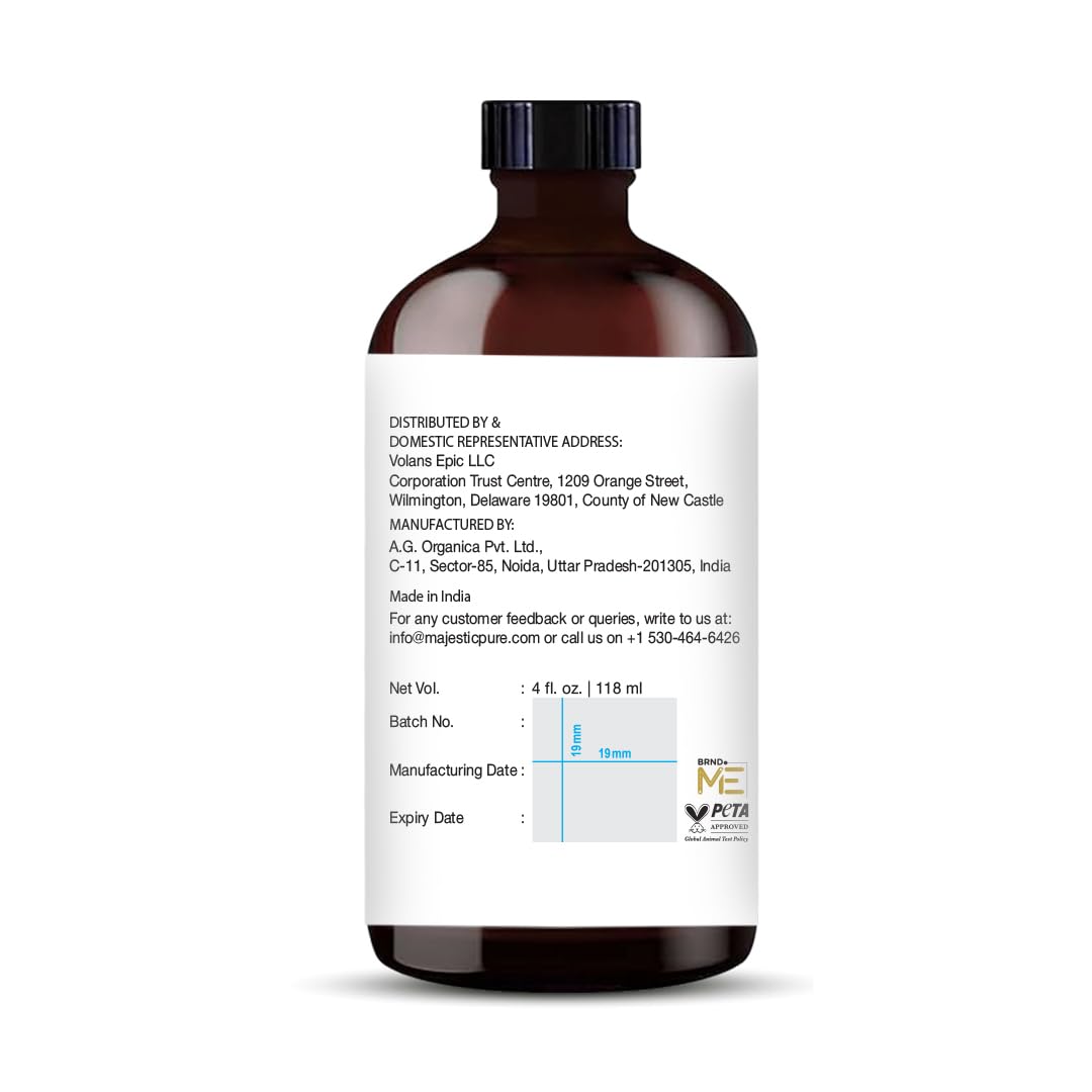 Majestic Pure Eucalyptus Essential Oil – 100% Pure & Natural, Glass Dropper, 4 oz 2-Pack