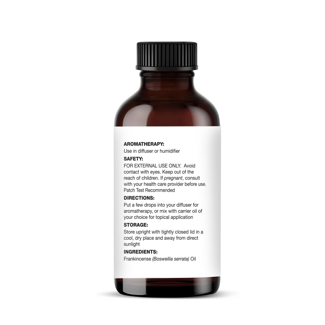 Majestic Pure Frankincense Essential Oil – 100% Pure, Glass Dropper, 1 oz