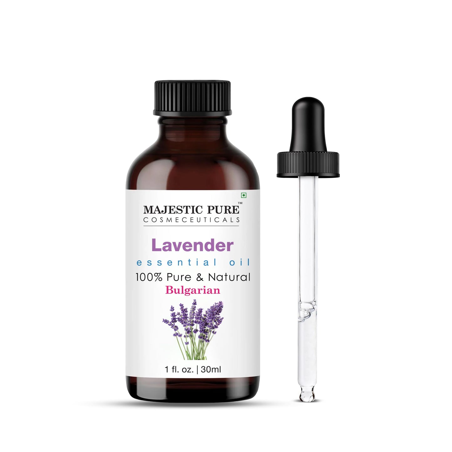 Majestic Pure Lavender Essential Oil - 100% Pure & Natural, 1 Fl Oz