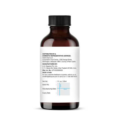 Majestic Pure Lemon Essential Oil - 100% Pure & Natural, 1 Fl Oz, Glass Dropper