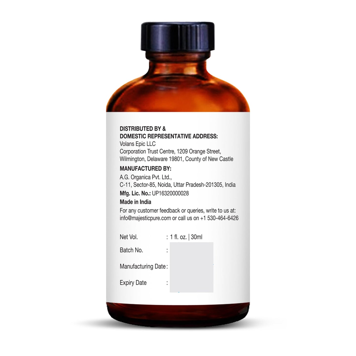 Majestic Pure Tea Tree Essential Oil with Glass Dropper – 100% Pure, 1oz
