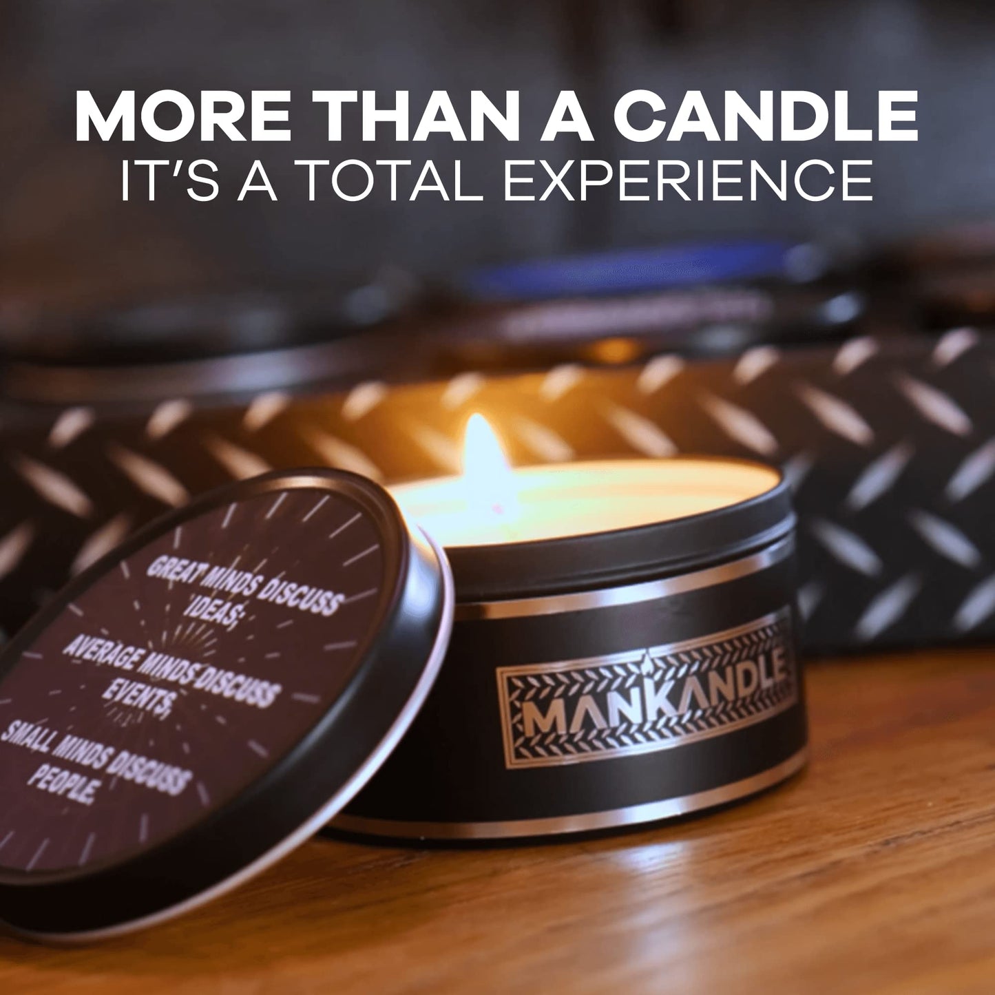 Majestic Zen Premium Scented Candles Gift Set for Men | 6-Pack Soy Wax Candles | Relaxing Masculine Scents