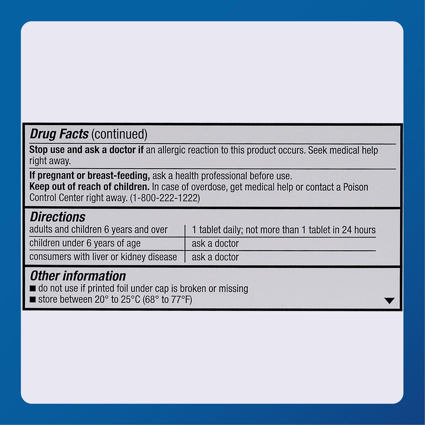 MAJOR Allergy Loratadine 10 mg Tablets – Non-Drowsy 24-Hour Relief (Adults & Kids 6+) | 300 Tablets