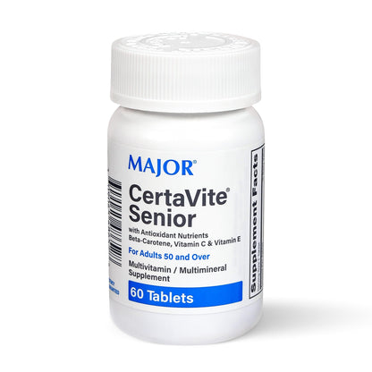 MAJOR CertaVite Senior Multivitamin – Immunity, Energy & Vision (60 Tablets)