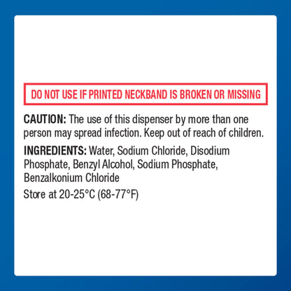 MAJOR Deep Sea Premium Saline Nasal Spray 0.65% — Dry Nose Relief, 1.5 fl oz, 3-Pack