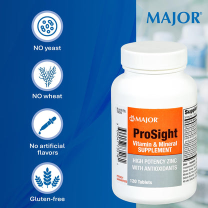 MAJOR ProSight Daily Multivitamin for Men & Women – 120 Tablets
