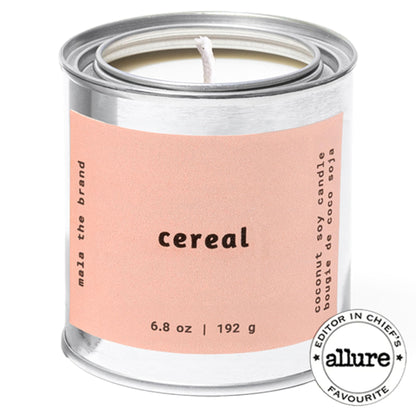 MALA Cereal Scented Soy Candle – 6.8 oz Classic | Clean 45-Hour Burn