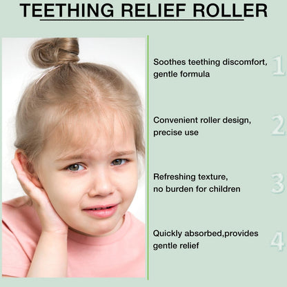 Mamas Teether Teething Roller – All-Natural Relief for Babies