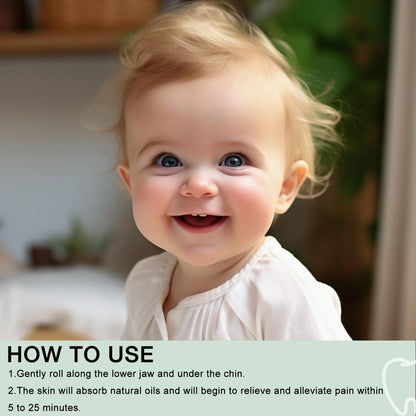 Mamas Teether Teething Roller – All-Natural Relief for Babies