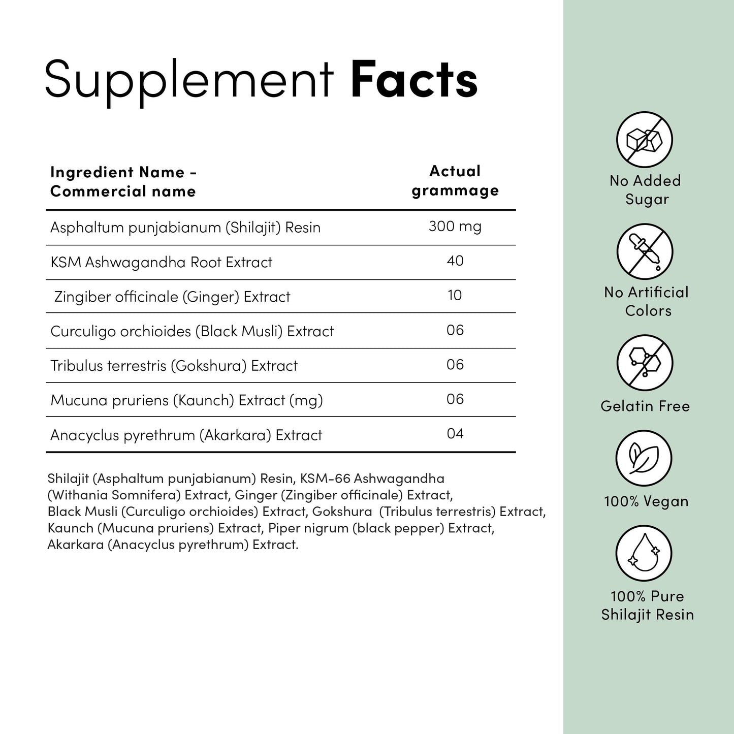 Man Matters Himalayan Shilajit Gummies – Lab Tested, Sugar-Free, Ashwagandha & Gokshura | 60 Gummies