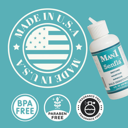 Man1 Senfla: Restore Penile Sensation - Safe & Dermatologist-Recommended
