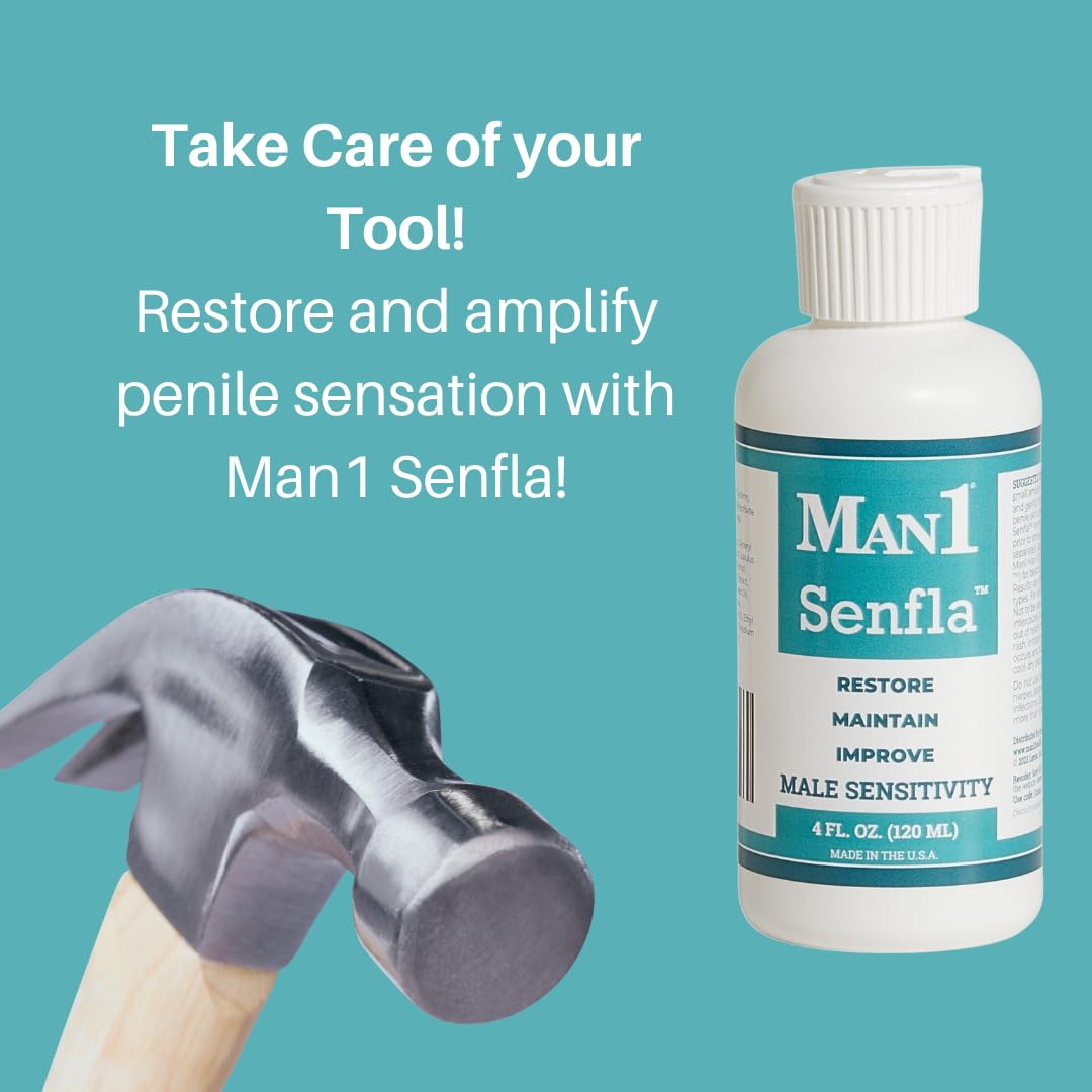 Man1 Senfla: Restore Penile Sensation - Safe & Dermatologist-Recommended