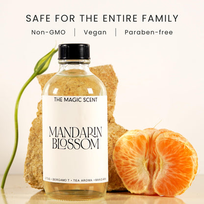 The Magic Scent Mandarin Blossom Diffuser Oil - Hotel & Home Luxury Scents Inspired by Maldives - Diffuser Oil Scents for Home Designed for Use in All Diffusers - 8.5 fl oz, 250 mL