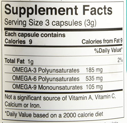 Manitoba Harvest Hemp Oil Soft Gels - 60 Softgels (Pack of 3)