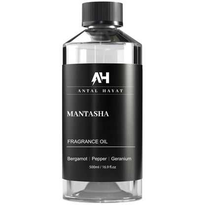 Mantasha 500ml Diffuser Oil – Sauvage-Inspired Bergamot, Pepper & Geranium