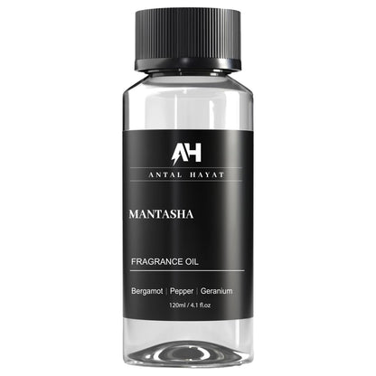 Mantasha Hotel Diffuser Oil 120ml – Inspired by Sauvage Eau de Parfum | Bergamot, Black Pepper & Geranium