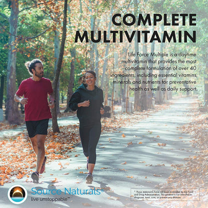 Source Naturals Life Force Multiple No Iron – Energy Activator (90 tablets)