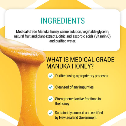 ManukaGuard Deep Allercleanse Nasal Spray – Medical Grade Honey, Drug-Free Congestion Relief