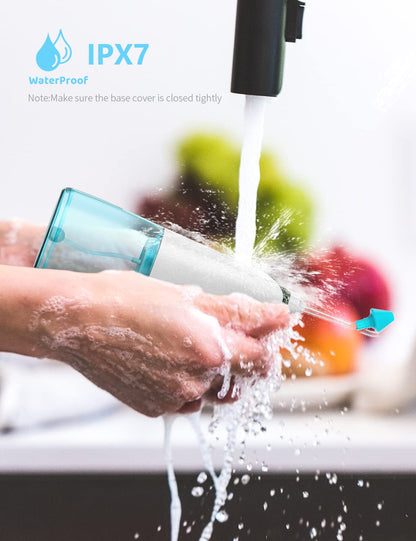 MAOEVER Nasal Irrigation System - Cordless Sinus Rinse, 5 Modes, 6 Tips