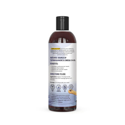 Mapl Organic Black Seed Oil – Cold-Pressed Nigella Sativa (200ml)