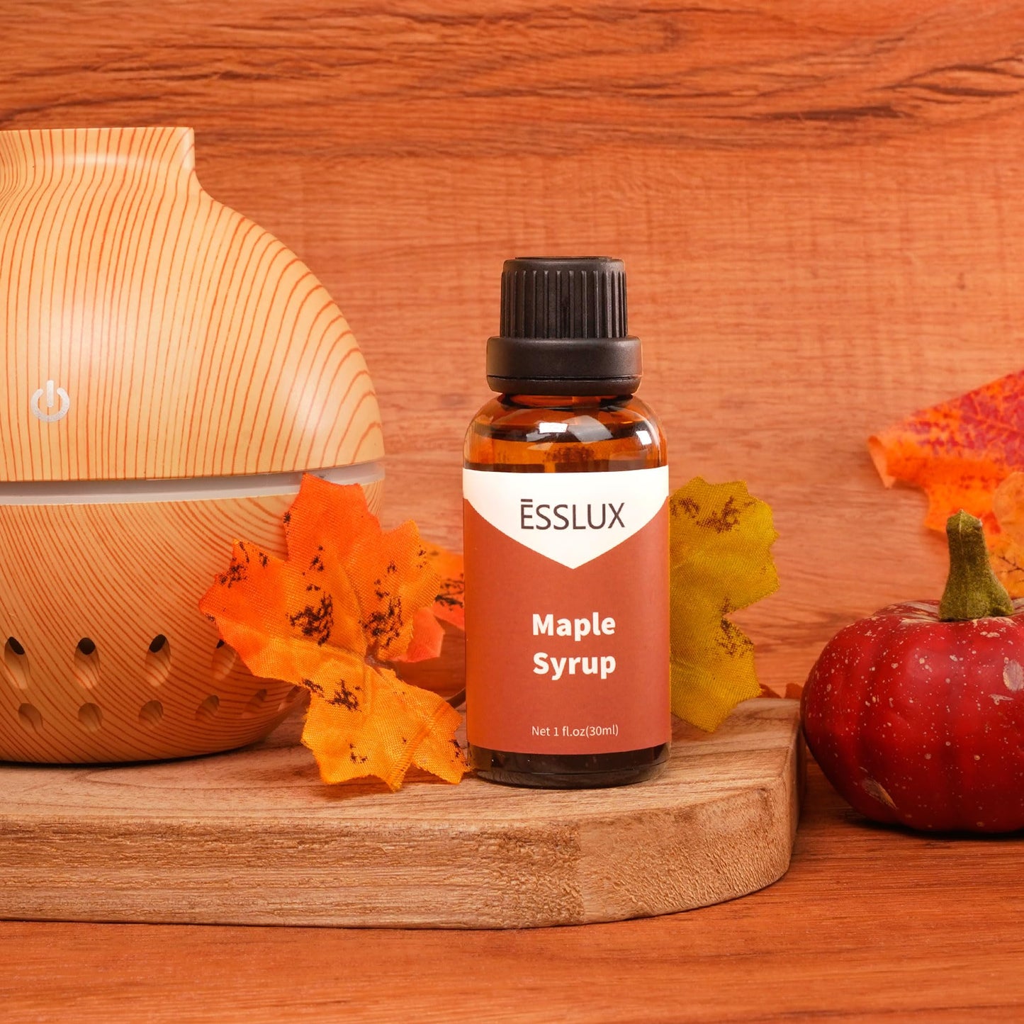 Maple Syrup Fragrance Oil 30ml – ESSLUX Aromatherapy Scent for Diffusers, Candles & Soaps