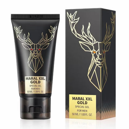 Maral XXL Gold – Male Enhancement Cream for Bigger Size & Stronger Performance (1.7 Oz)