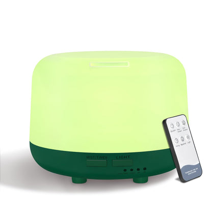 Marchred 300ML Aromatherapy Diffuser – Remote Control, 7-Color LED, Quiet Cool Mist Humidifier