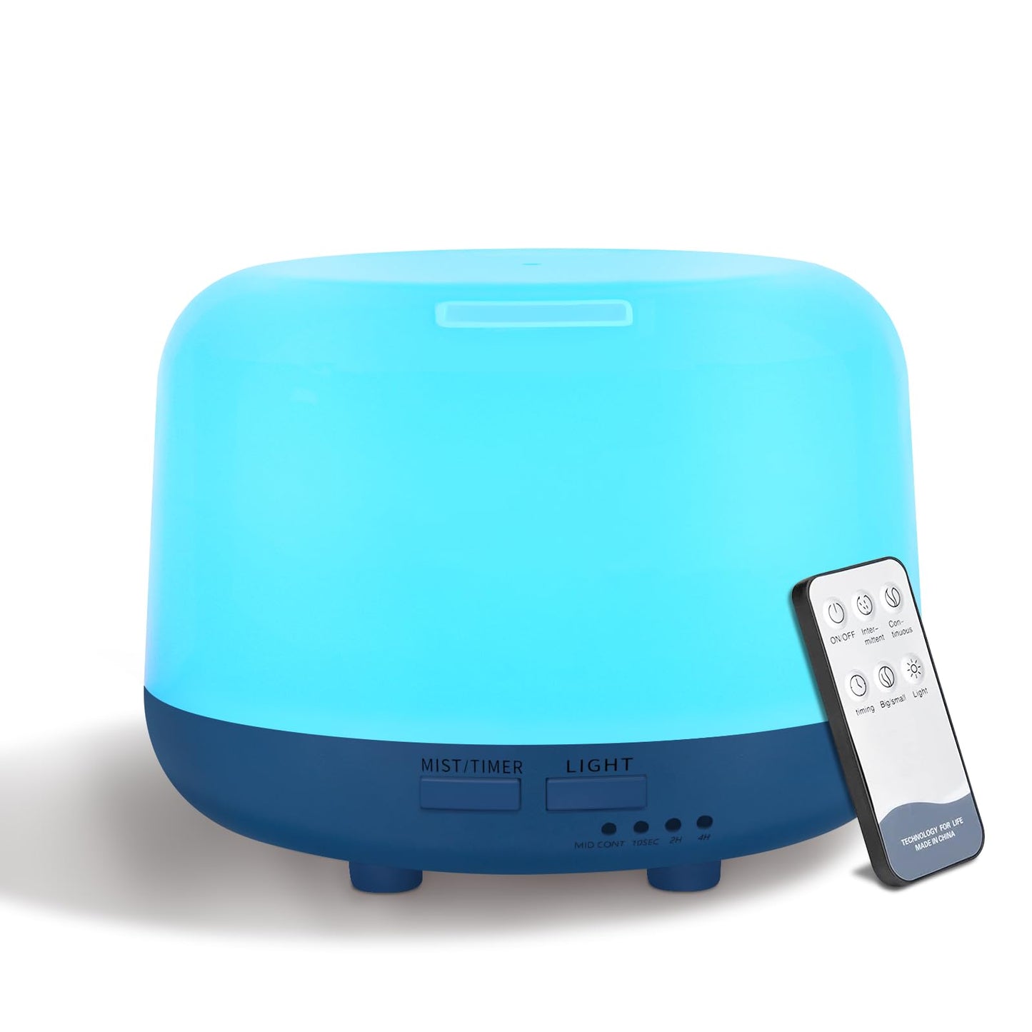 Marchred 300ML Essential Oil Diffuser with Remote, 7-Color LED