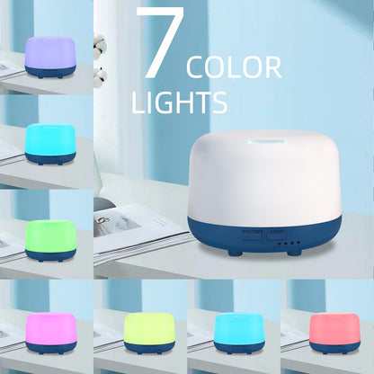 Marchred 300ML Essential Oil Diffuser with Remote, 7-Color LED