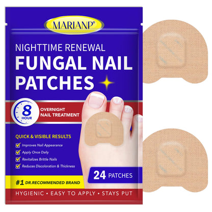 Marianp Toenail Patches Extra Strength – 24 Nighttime Nail Patches