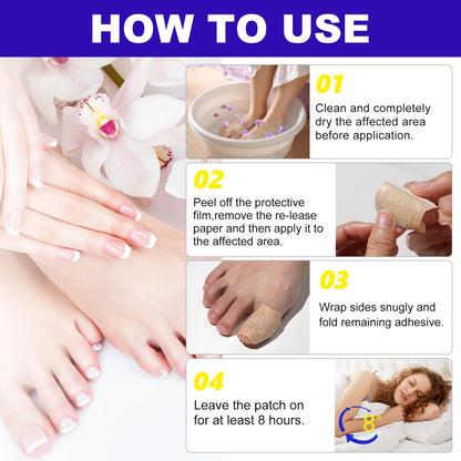 Marianp Toenail Patches Extra Strength – 24 Nighttime Nail Patches