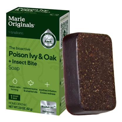 Marie Originals Poison Ivy Soap Bar | All-Natural Poison Ivy Treatment & Anti-Itch Skin Cleanser | 2.9 oz