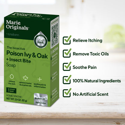 Marie Originals Poison Ivy Bar | All-Natural Anti-Itch Soap (2-Pack)