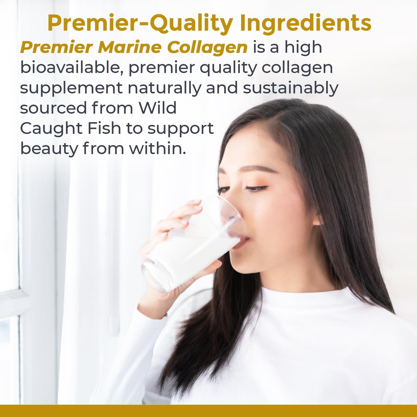 Premier Research Labs Marine Collagen - Hydrolyzed Fish Collagen Powder for Skin, Joints, and Gut Health | 7 oz