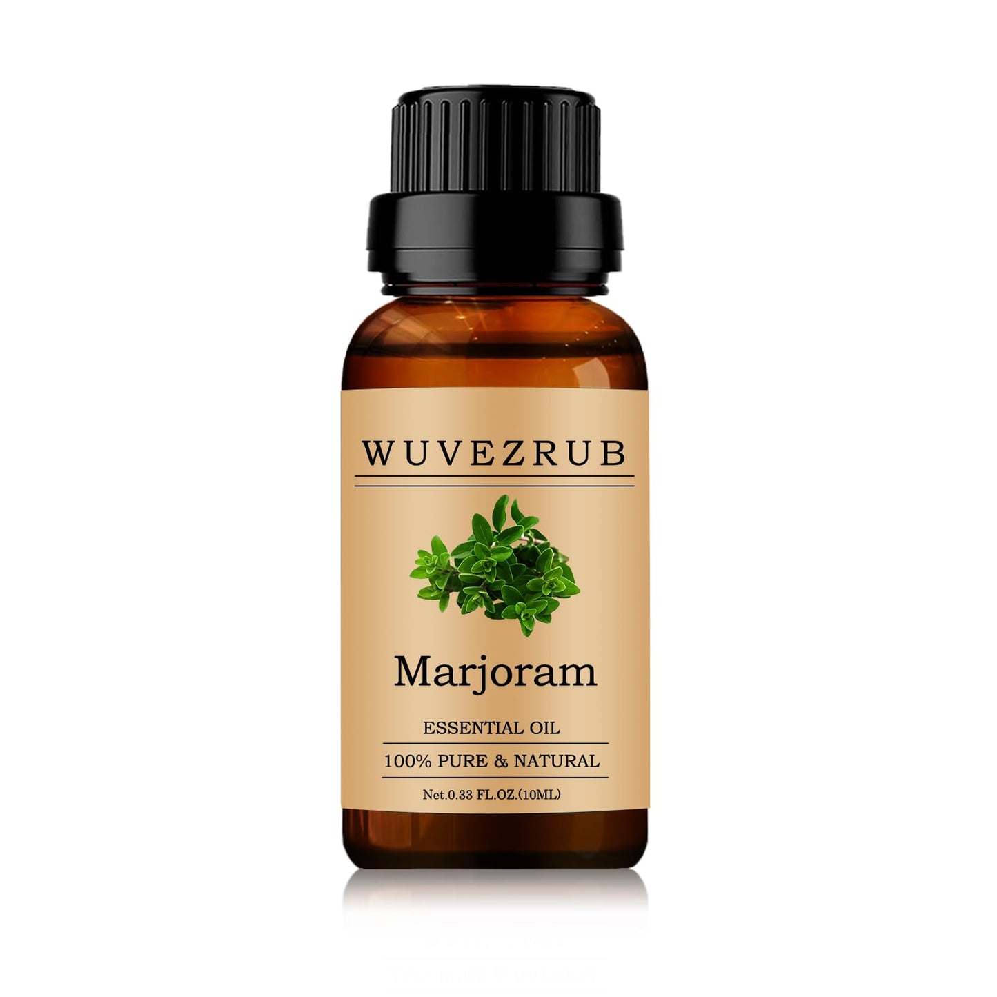 Organic Marjoram Essential Oil 10ML - 0.33 Fl Oz | 100% Pure & Natural for Aromatherapy Diffuser